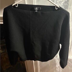 Lulu’s Black Women's Boatneck sweater XS
